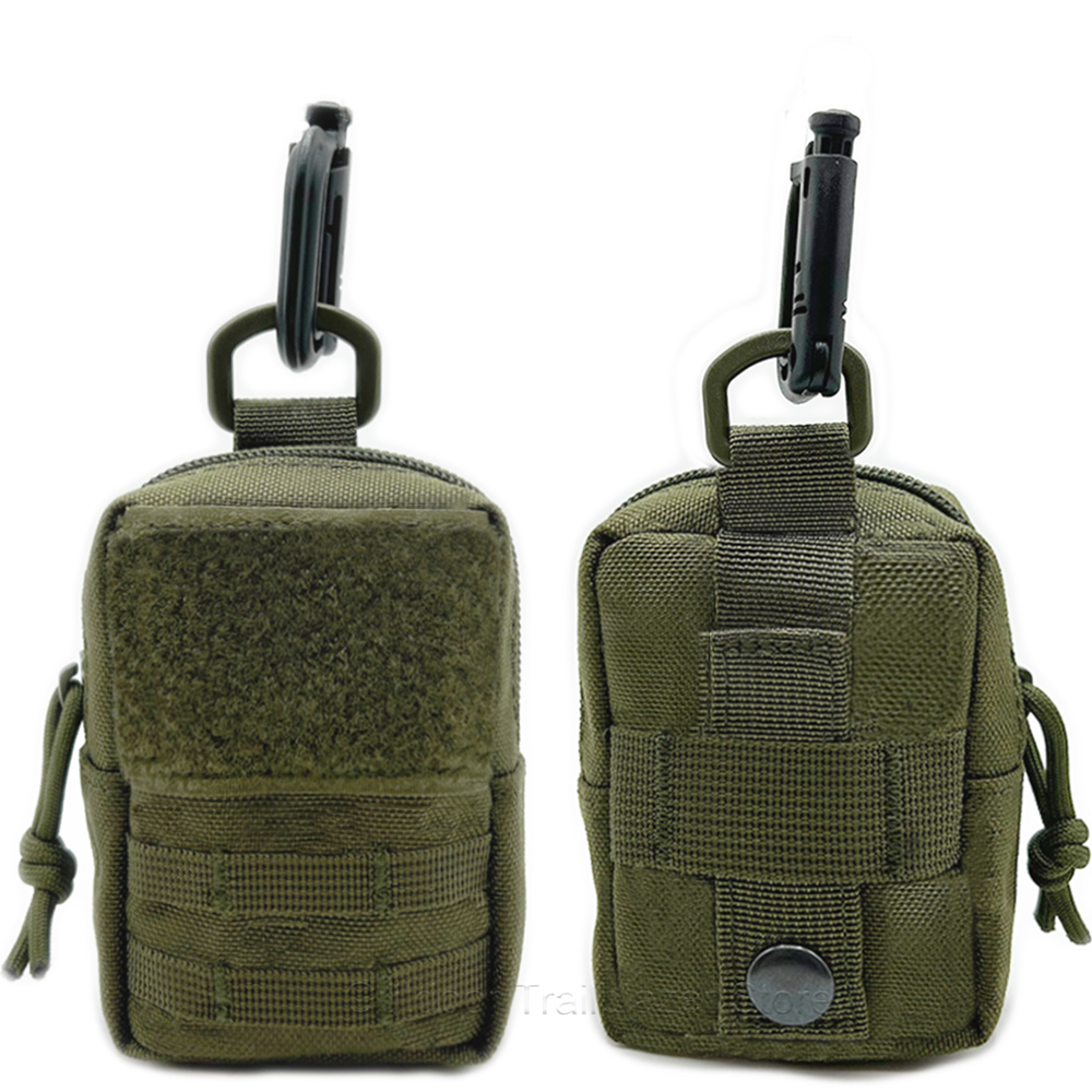 Edc Carry Fanny Pack - Mini borsa tattica MOLLE compatta, custodia