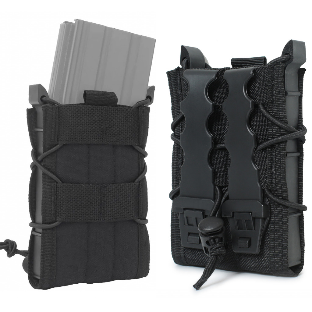 Edc Carry Fanny Pack - 5.56 Molle Custodia singola per caricatore