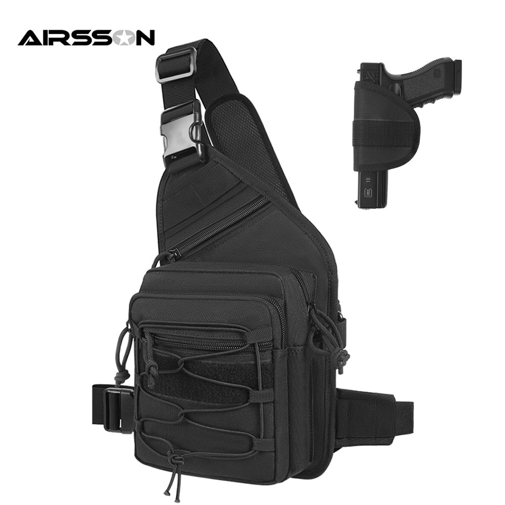 Borsa per fondina per pistola  - Edc Concealed Carry Sling Bag recensione e prezzo